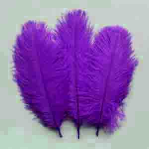 Ostrich Feather Plume - #43 PURPLE